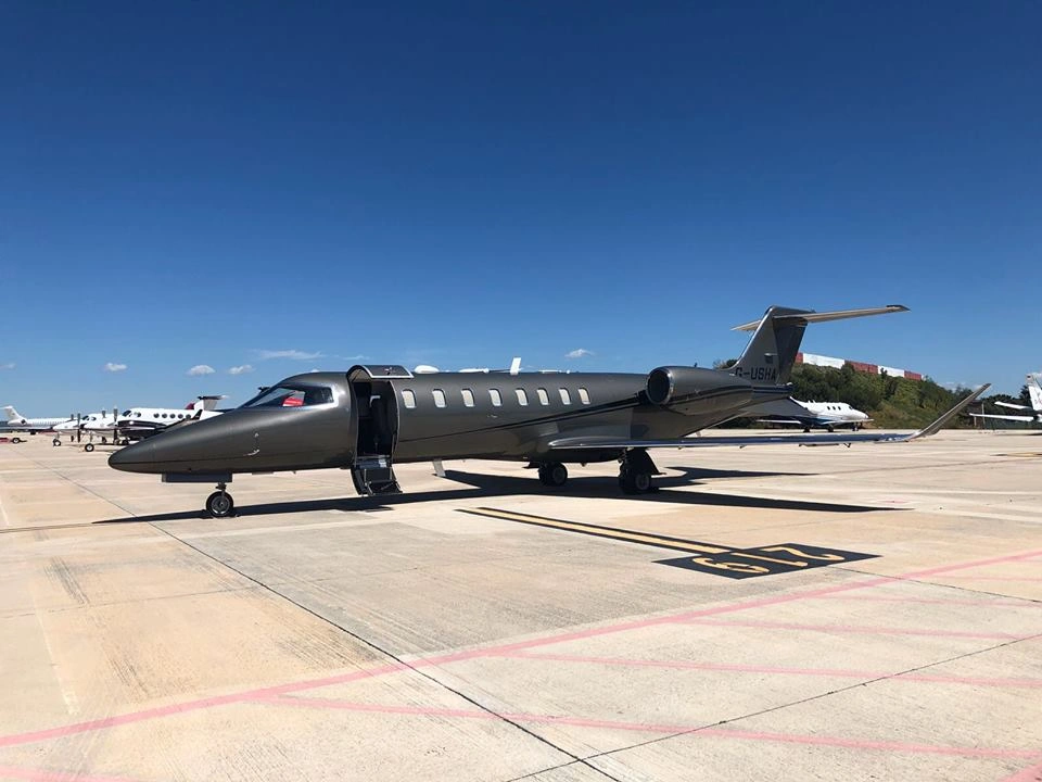 Learjet 75 Liberty on Ramp